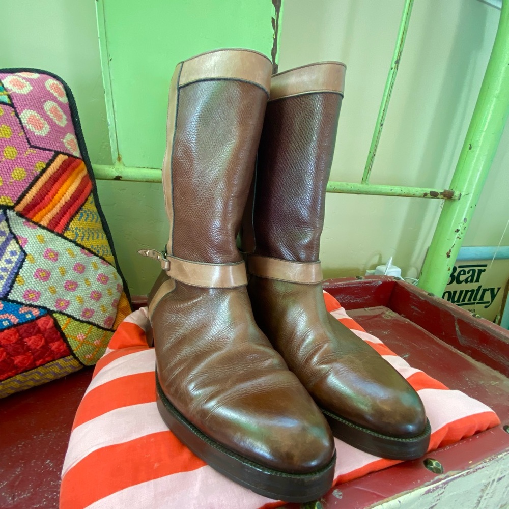 Authentic Gucci vintage leather boots! - Picture 8 of 16